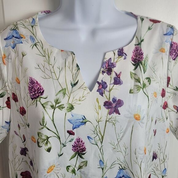 NWT- NORACORA Floral Dress - Picture 2 of 12